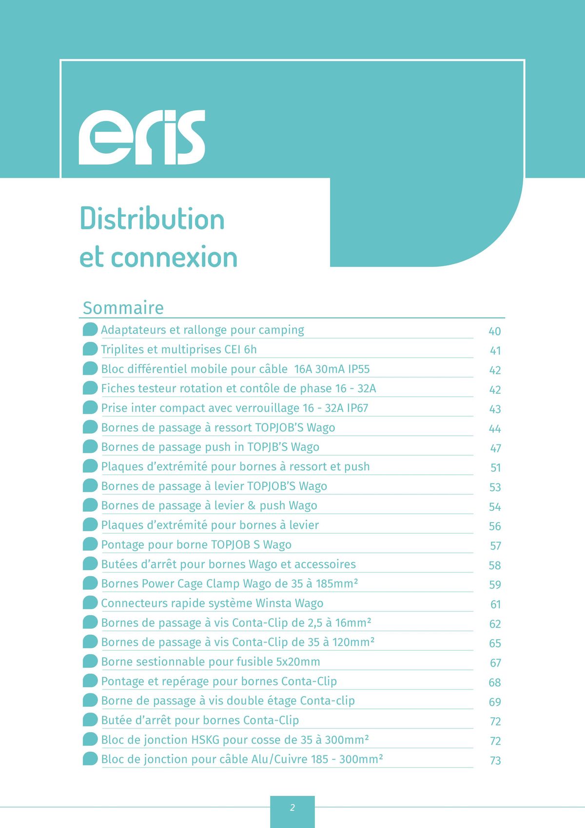 Catalogue catalogue distribution et connexion, page 00004