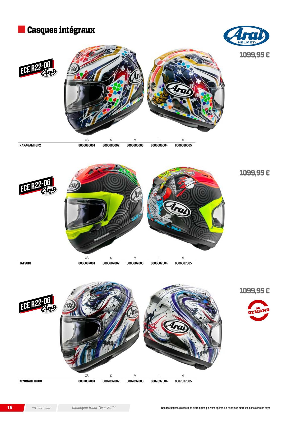 Catalogue ARAI 2024, page 00016