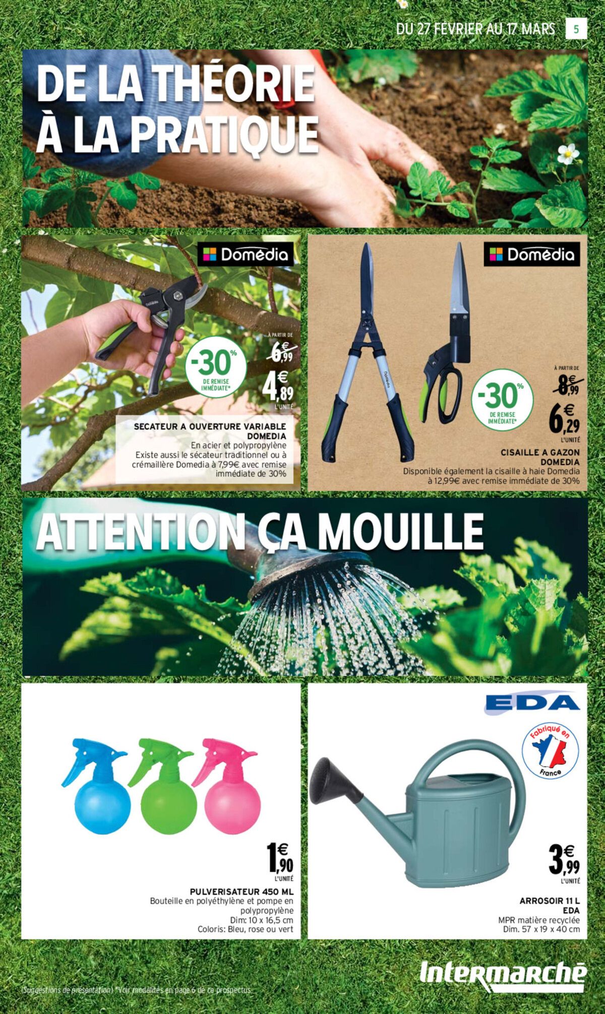 Catalogue EVEN JARDIN MARS, page 00005