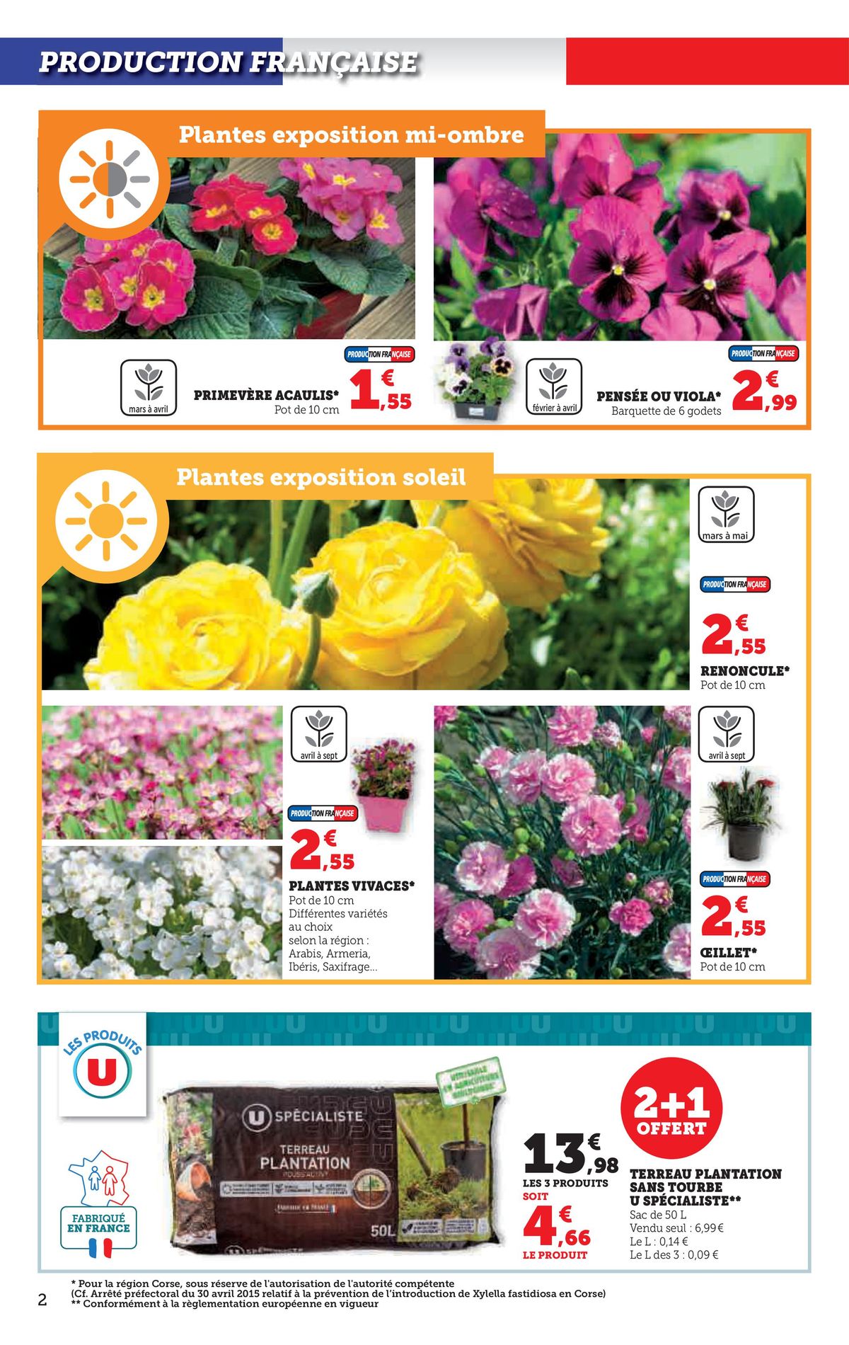 Catalogue Le jardin à prix bas, page 00002