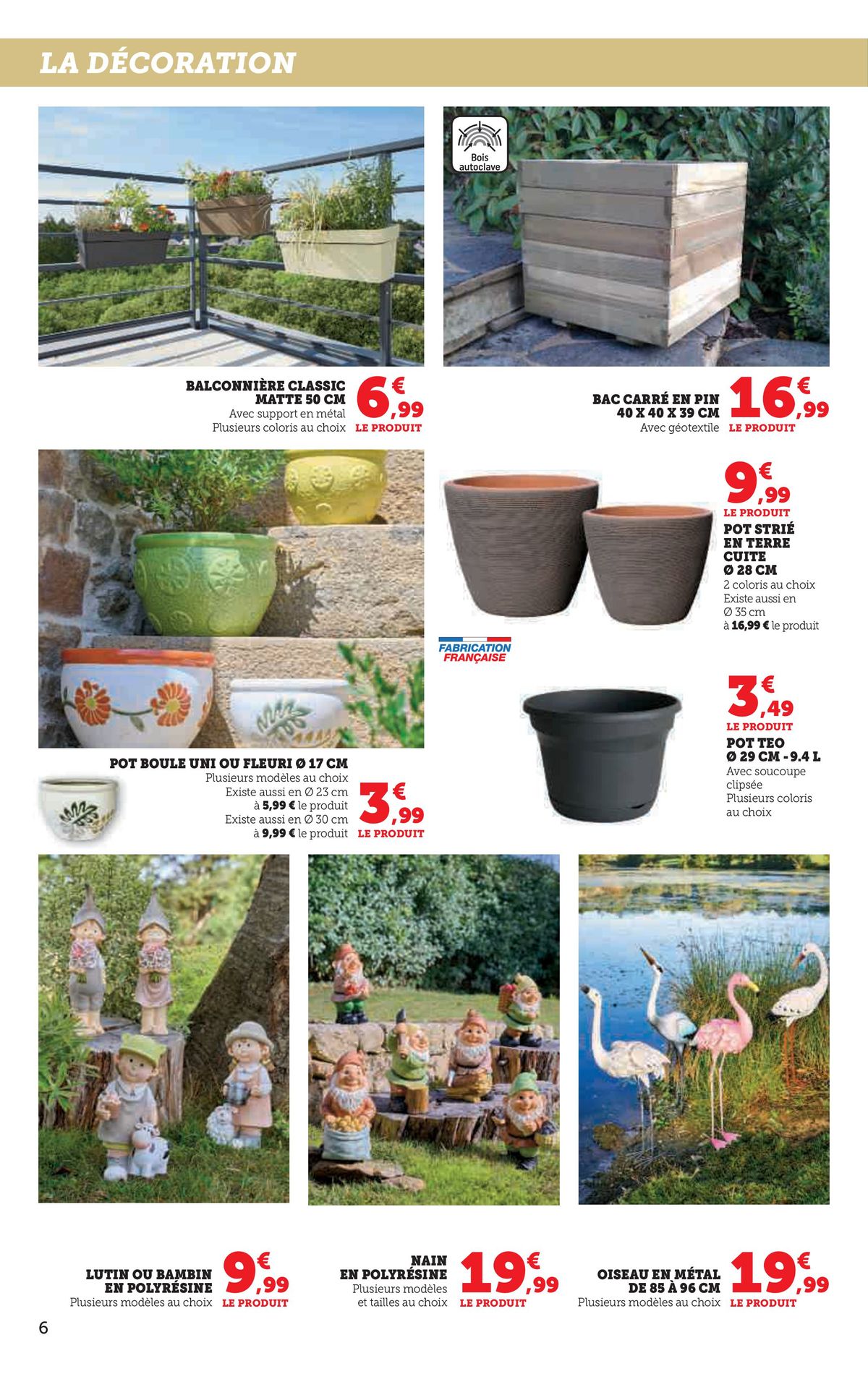 Catalogue Le jardin à prix bas, page 00006