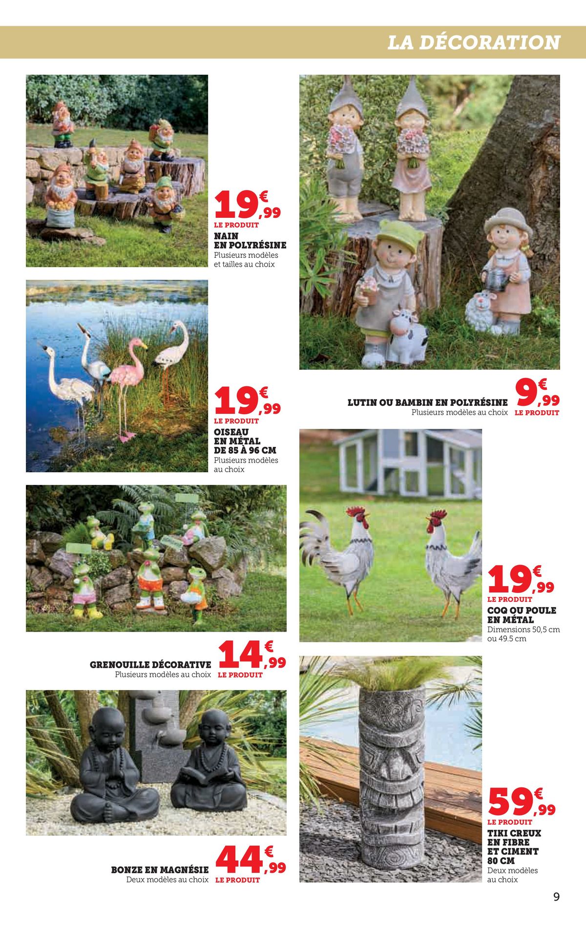Catalogue Le jardin à prix bas, page 00009