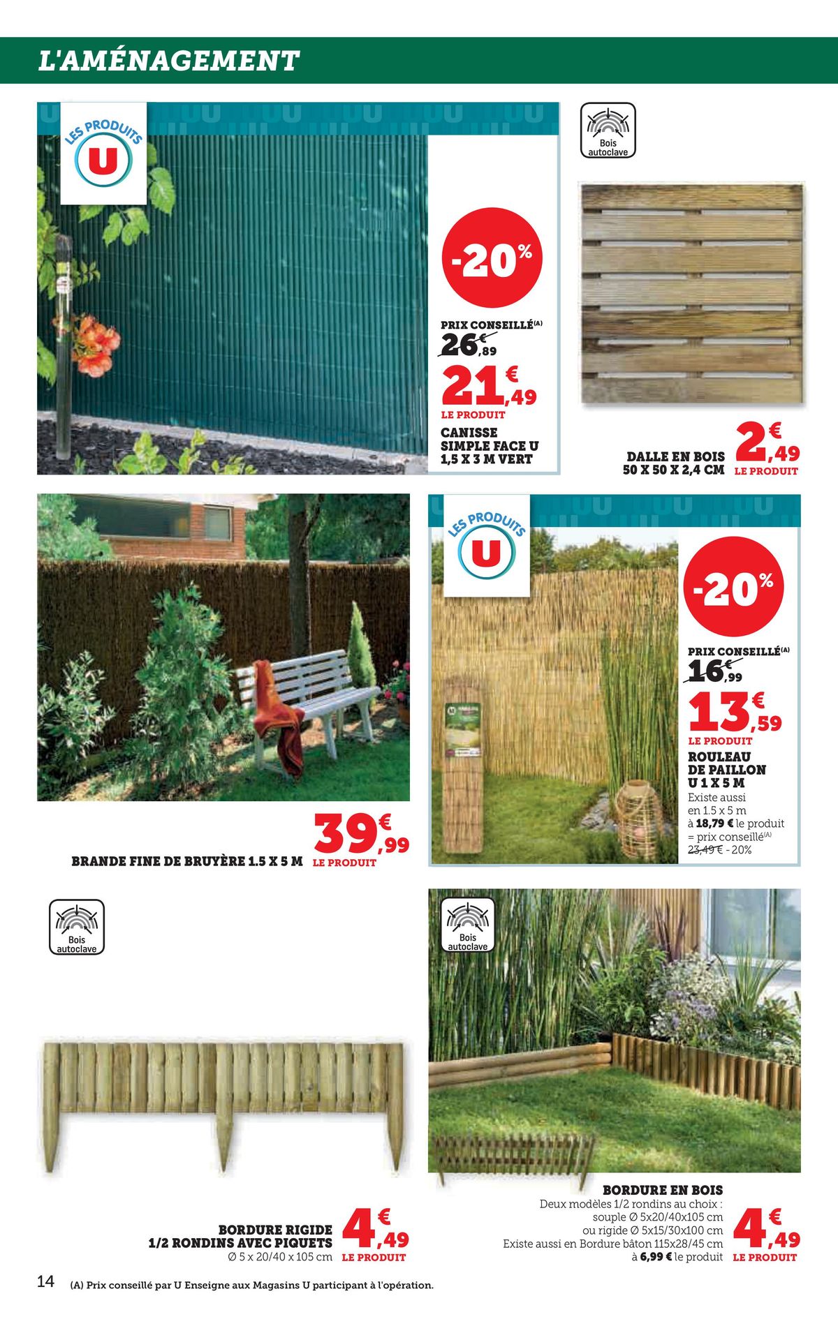Catalogue Le jardin à prix bas, page 00014