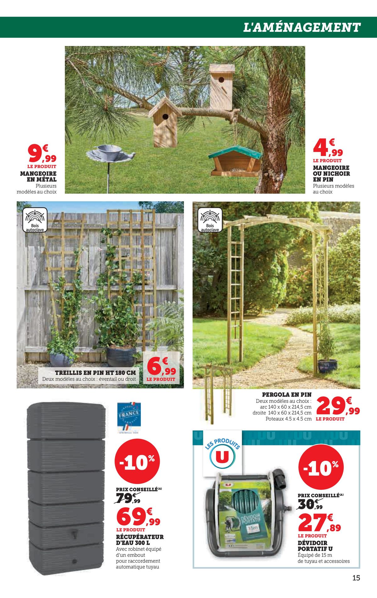 Catalogue Le jardin à prix bas, page 00015