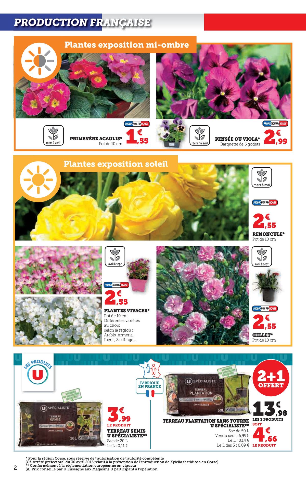 Catalogue Le jardin à prix bas, page 00002