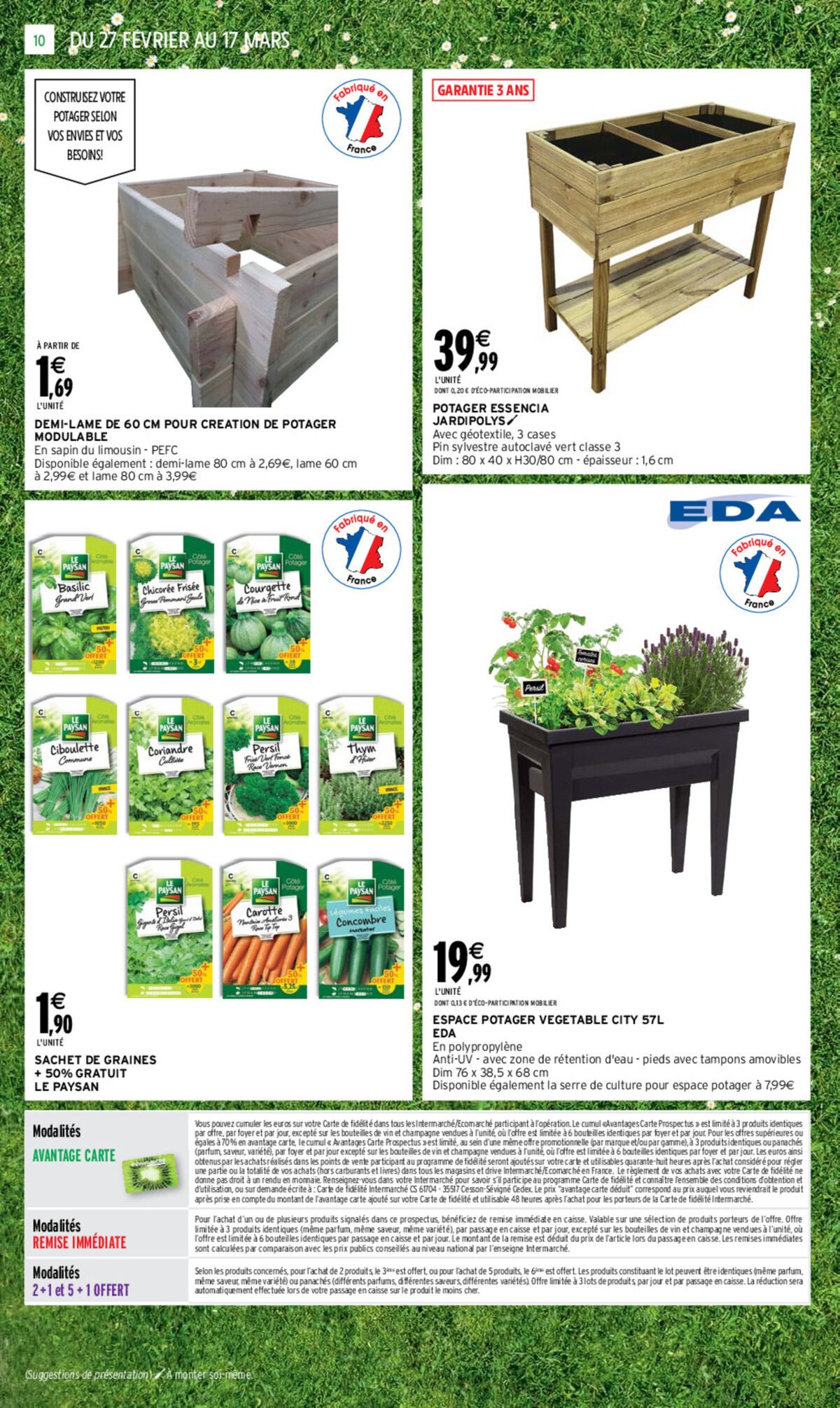 Catalogue EVEN JARDIN MARS, page 00040