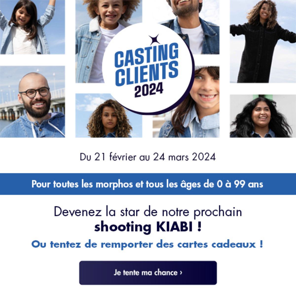 Catalogue Devenez la star de notre prochain shooting KIABI !, page 00001