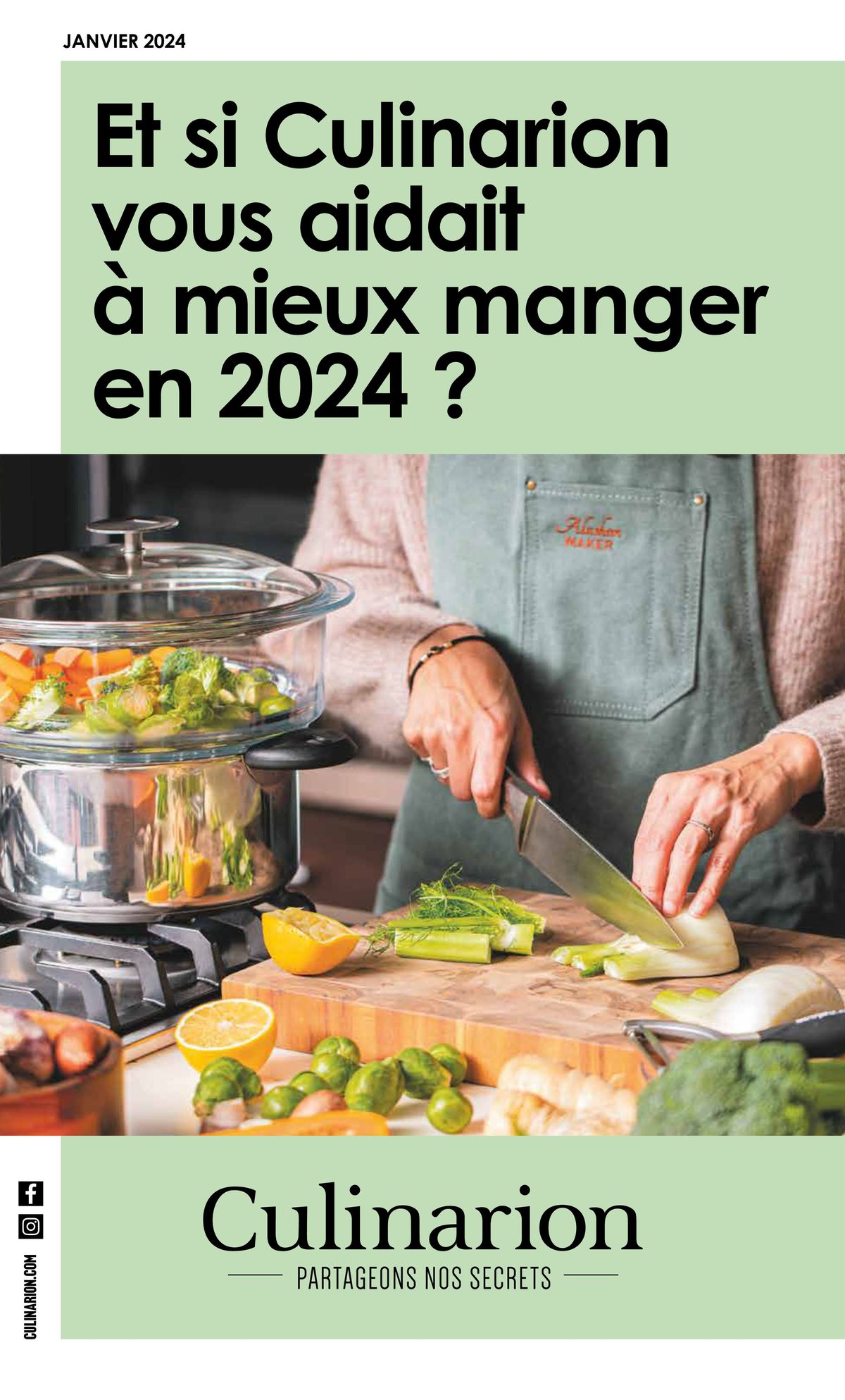 Catalogue Et si Culinarion vous aidait à mieux manger en 2024 ?, page 00001