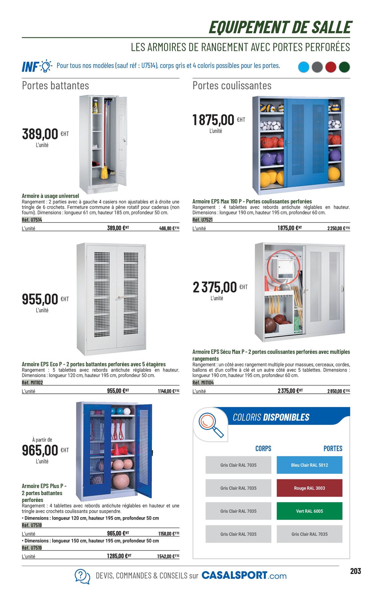 Catalogue Equipement sportif, page 00175