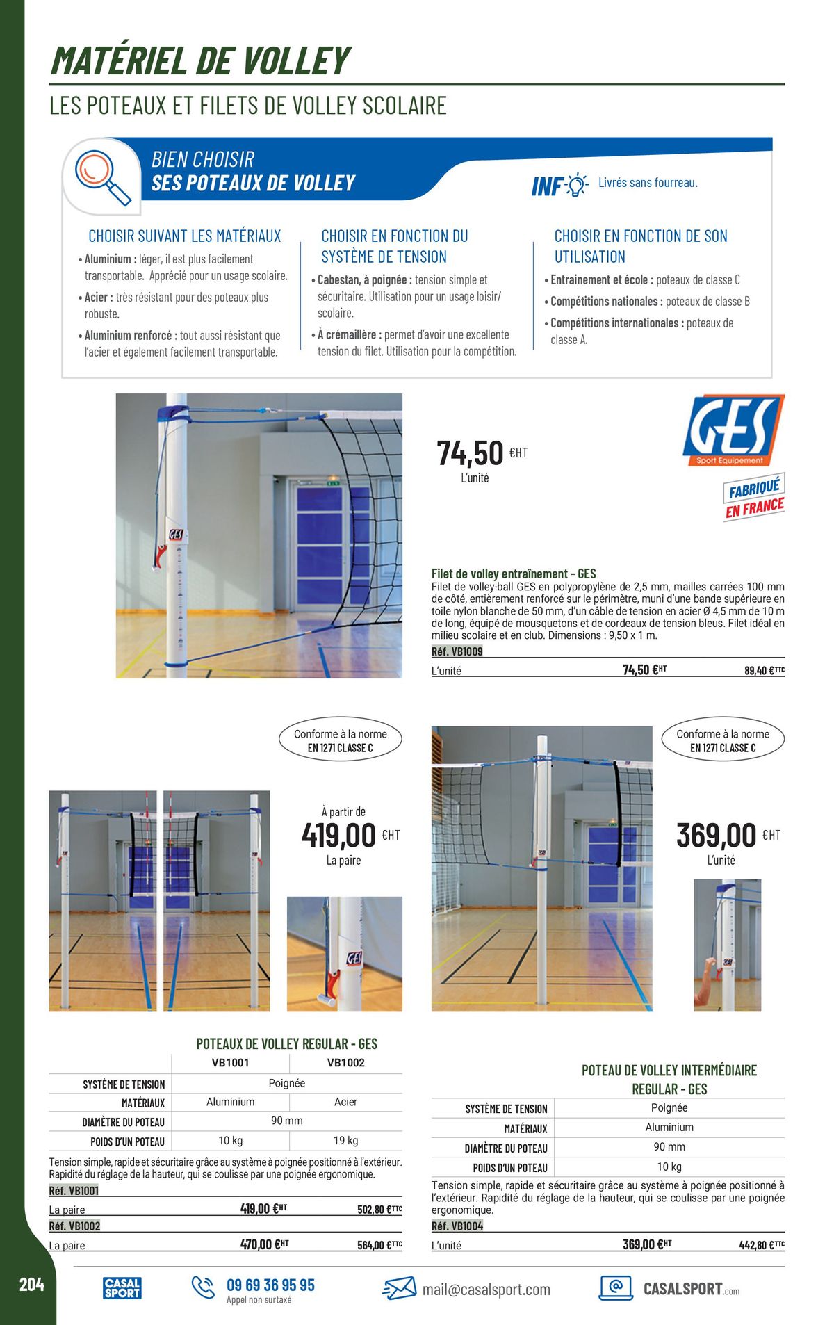 Catalogue Equipement sportif, page 00176