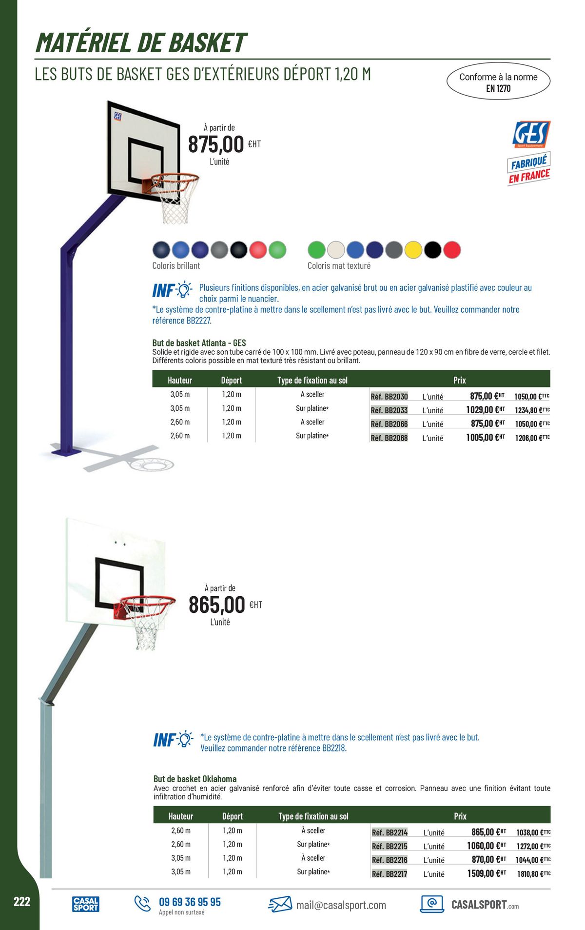 Catalogue Equipement sportif, page 00194