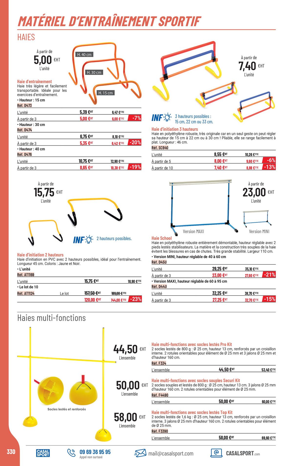 Catalogue Equipement sportif, page 00302