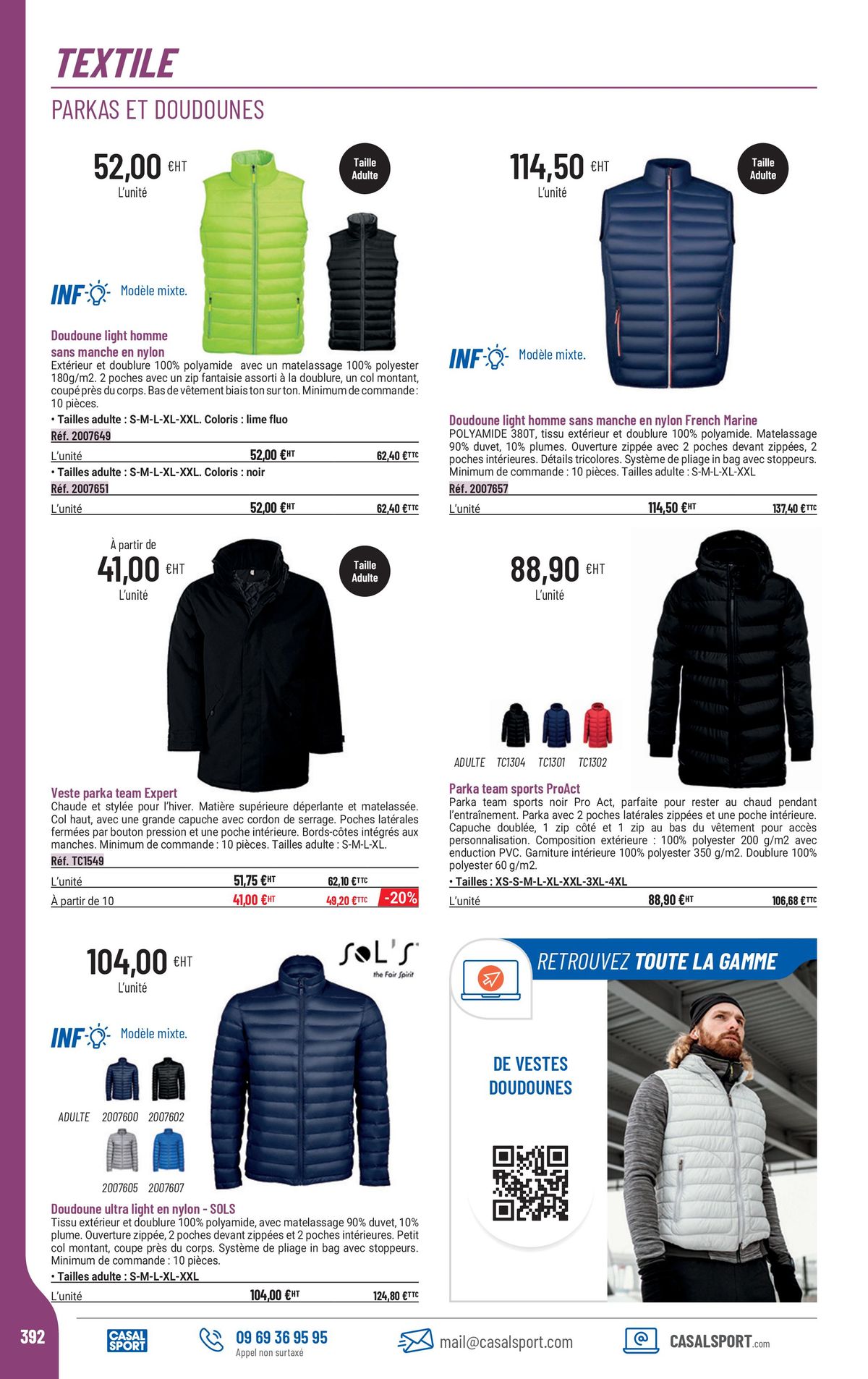 Catalogue Equipement sportif, page 00364