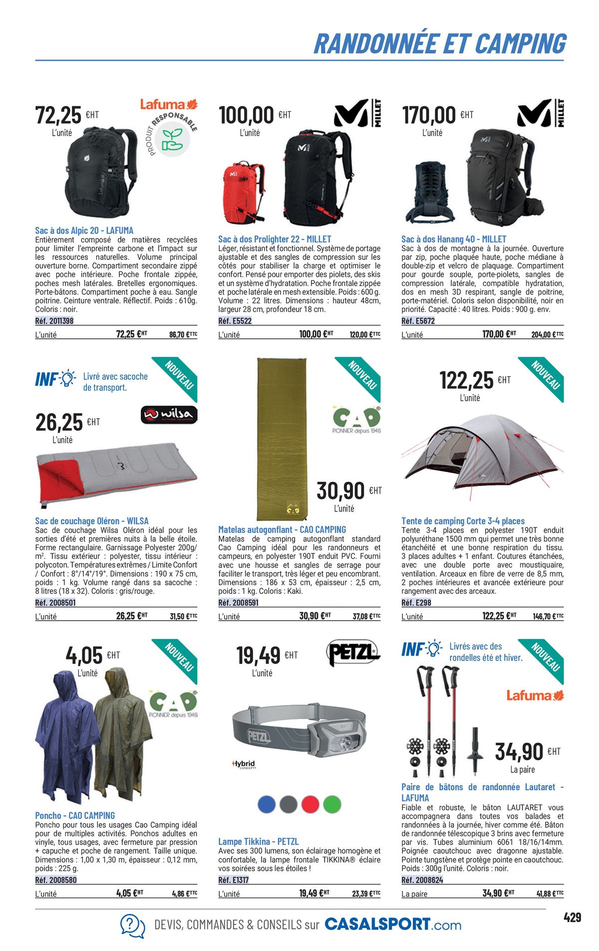 Catalogue Equipement sportif, page 00401