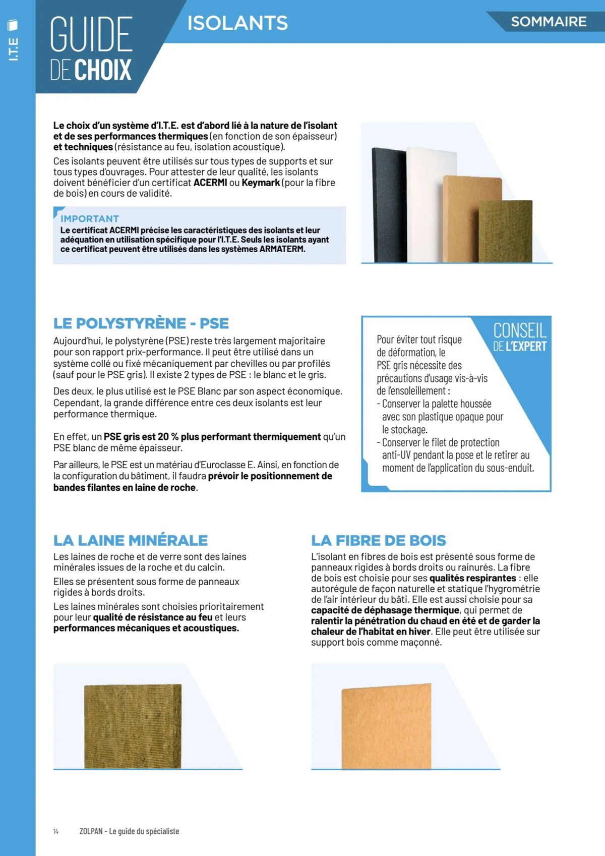 Catalogue LE GUIDE DU SPÉCIALISTE 2024, page 00014