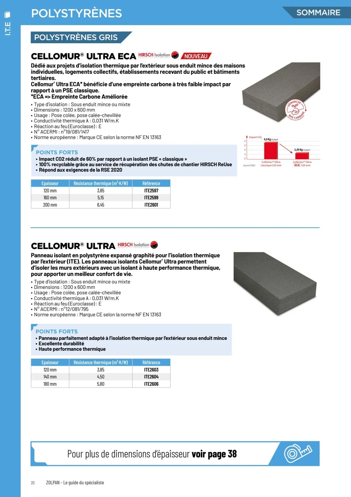 Catalogue LE GUIDE DU SPÉCIALISTE 2024, page 00020