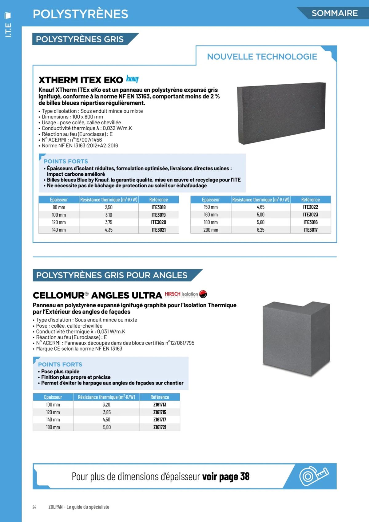 Catalogue LE GUIDE DU SPÉCIALISTE 2024, page 00024