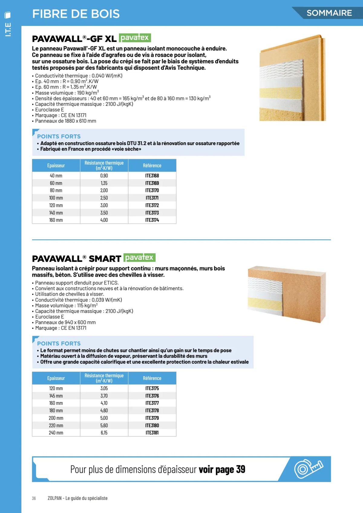 Catalogue LE GUIDE DU SPÉCIALISTE 2024, page 00036