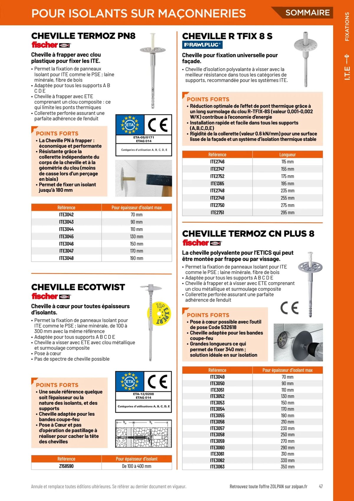 Catalogue LE GUIDE DU SPÉCIALISTE 2024, page 00047