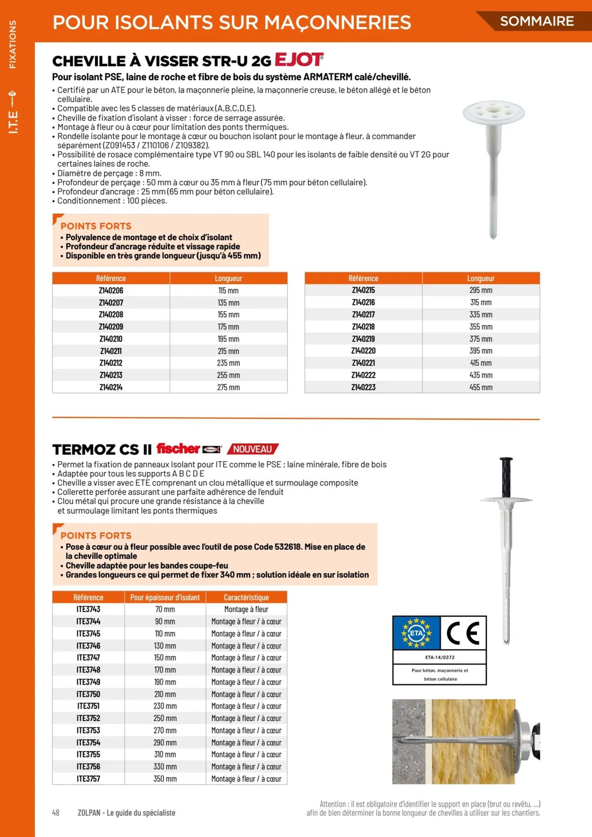 Catalogue LE GUIDE DU SPÉCIALISTE 2024, page 00048