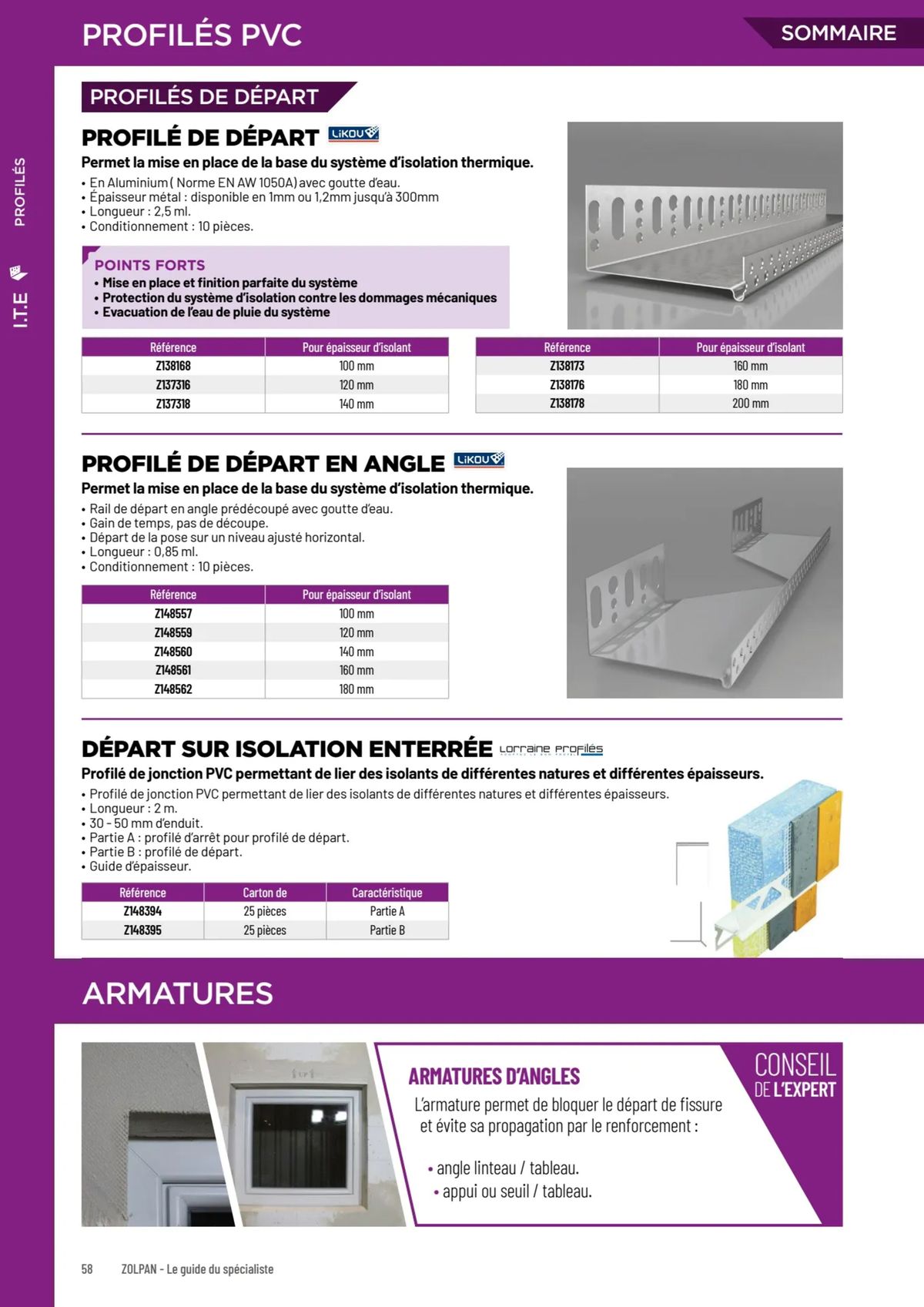 Catalogue LE GUIDE DU SPÉCIALISTE 2024, page 00058