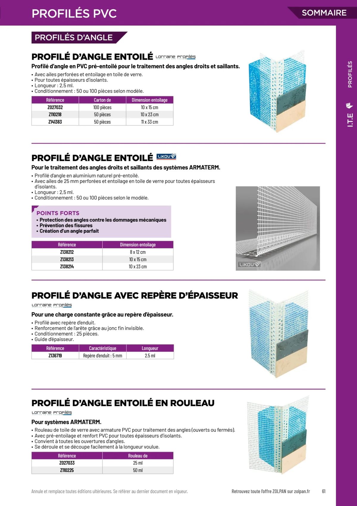 Catalogue LE GUIDE DU SPÉCIALISTE 2024, page 00061