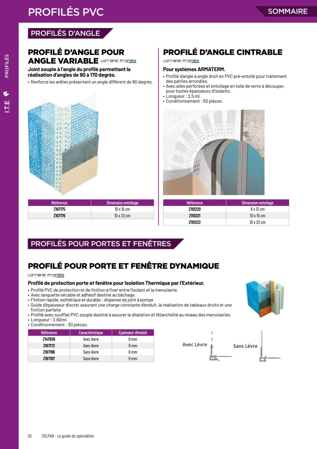 Catalogue LE GUIDE DU SPÉCIALISTE 2024, page 00062