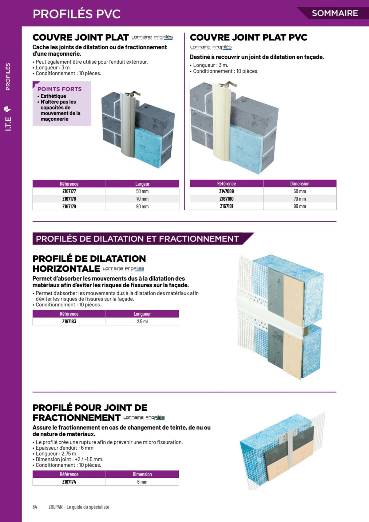 Catalogue LE GUIDE DU SPÉCIALISTE 2024, page 00064