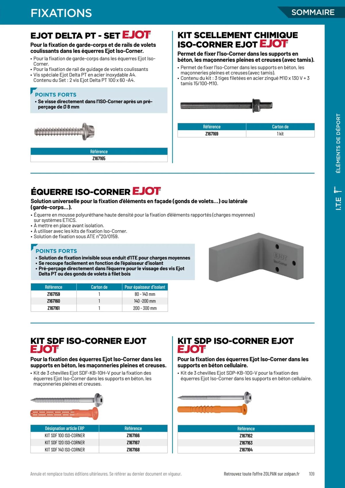 Catalogue LE GUIDE DU SPÉCIALISTE 2024, page 00109