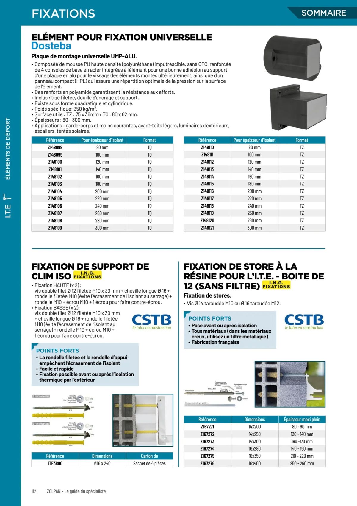 Catalogue LE GUIDE DU SPÉCIALISTE 2024, page 00112