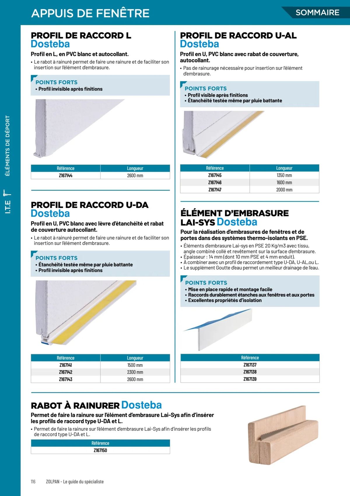 Catalogue LE GUIDE DU SPÉCIALISTE 2024, page 00116