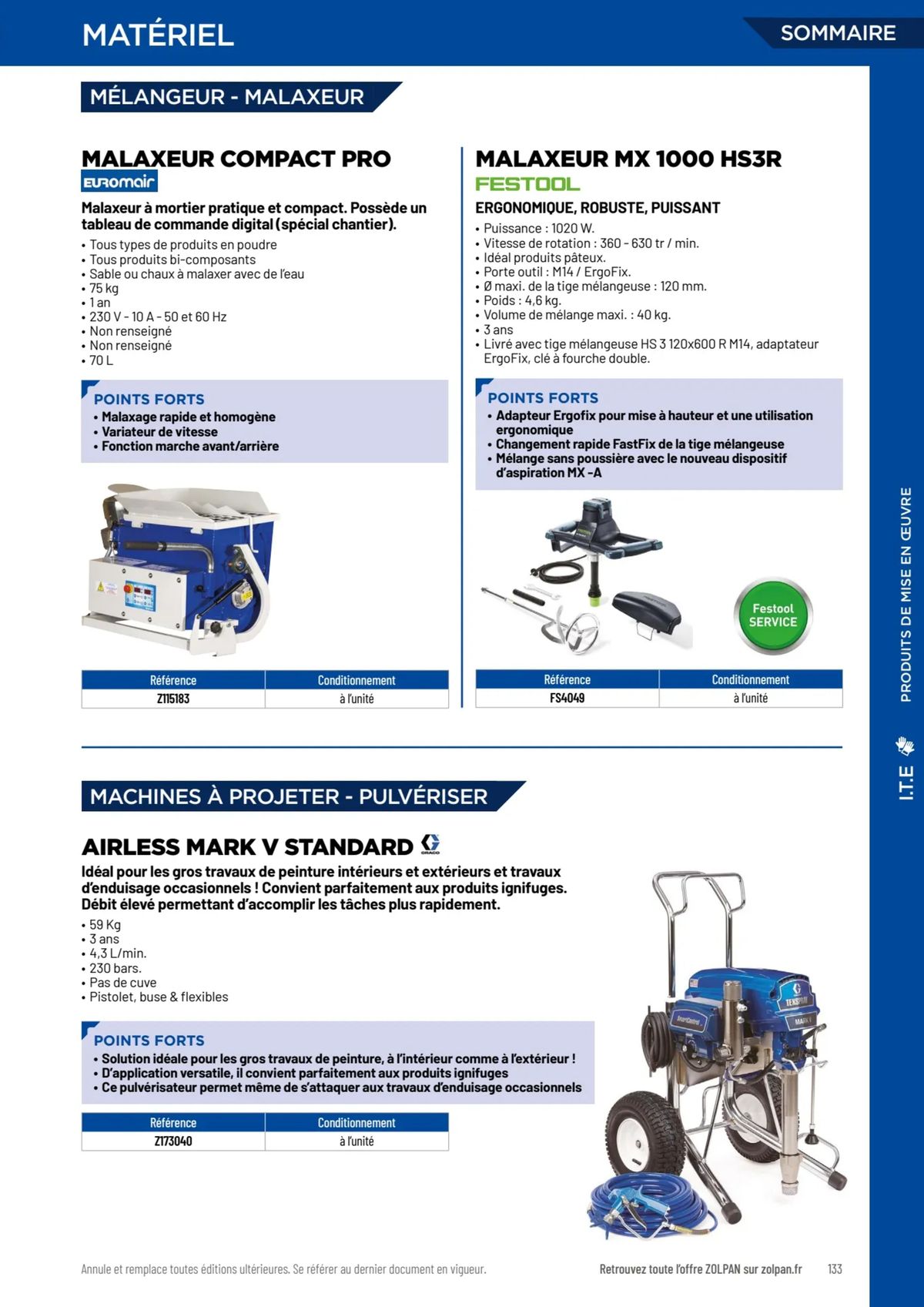 Catalogue LE GUIDE DU SPÉCIALISTE 2024, page 00133