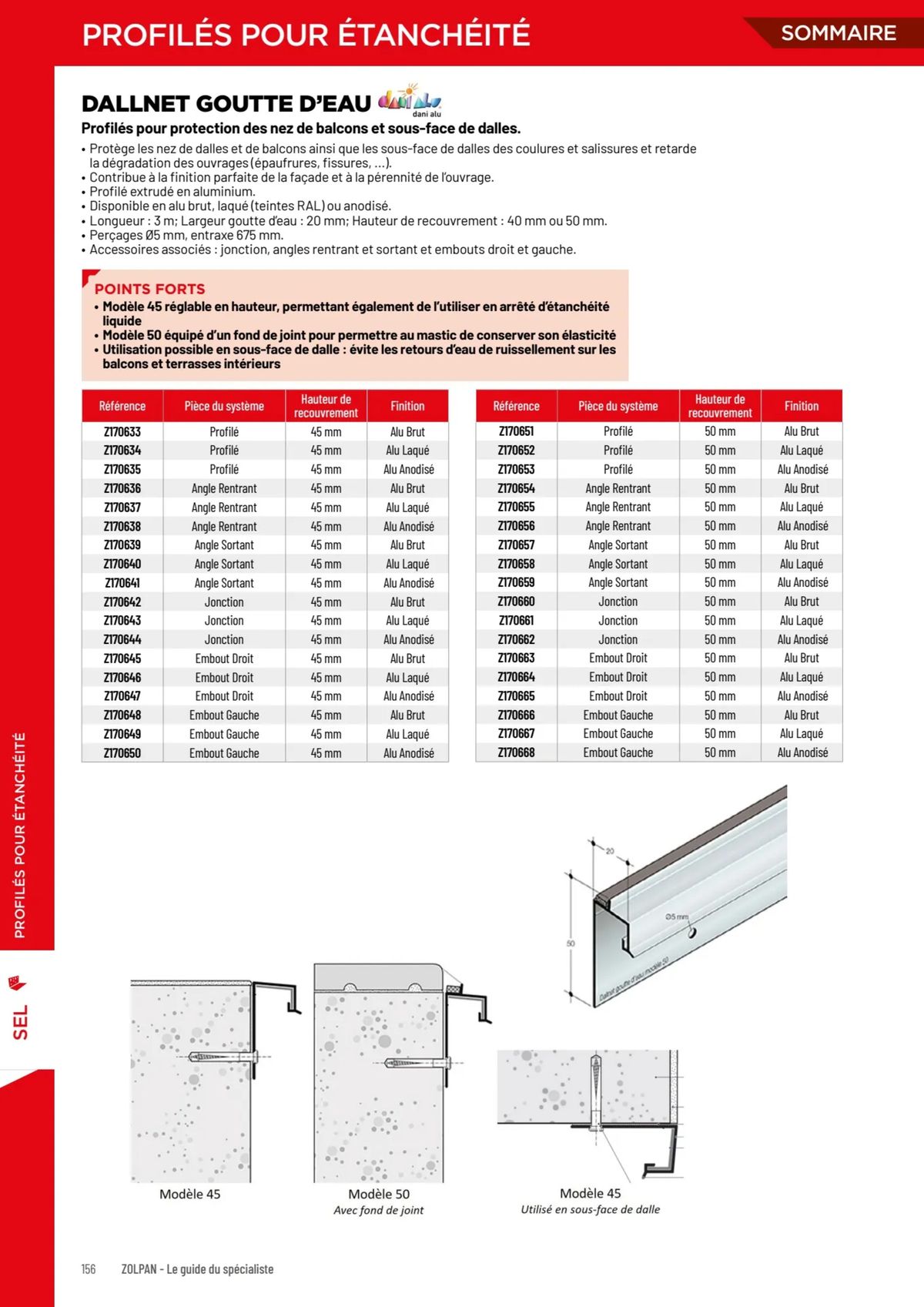 Catalogue LE GUIDE DU SPÉCIALISTE 2024, page 00156