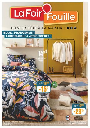 Catalogue La Foir'Fouille à Toulouse |  Blanc & rangement | 22/02/2024 - 29/02/2024