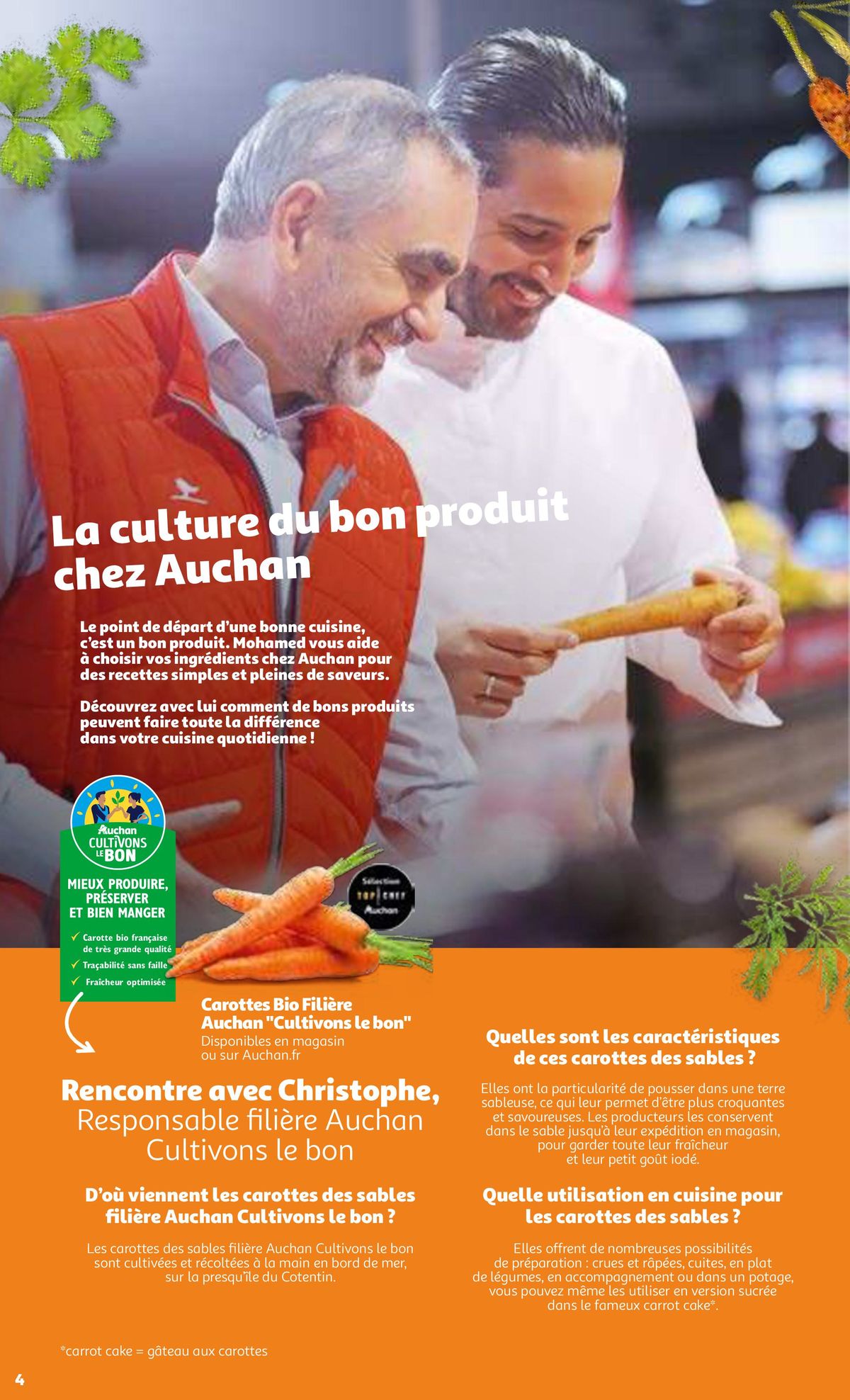Catalogue L'art de cuisiner au quotidien avec Auchan & Top Chef, page 00004