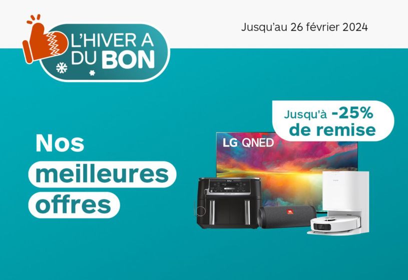 Catalogue Boulanger à Nice | L'HIVER A DU BON | 22/02/2024 - 26/02/2024