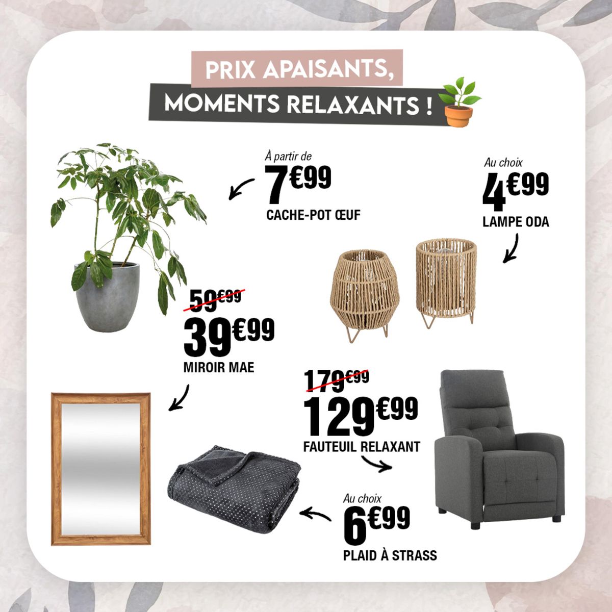 Catalogue Parce que chez nous, la détente commence dès que vous franchissez la porte du salon !, page 00001