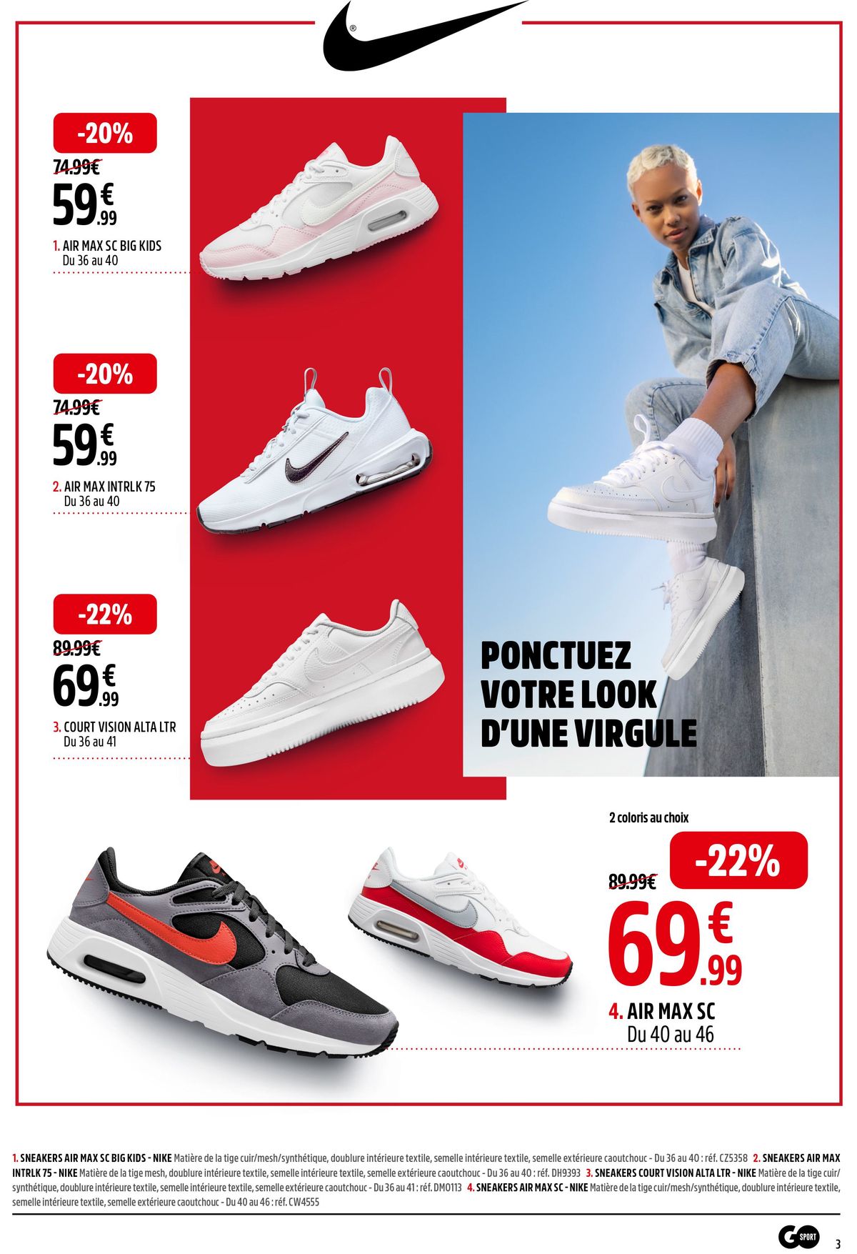 Catalogue Objectif SNEAKERS, page 00003