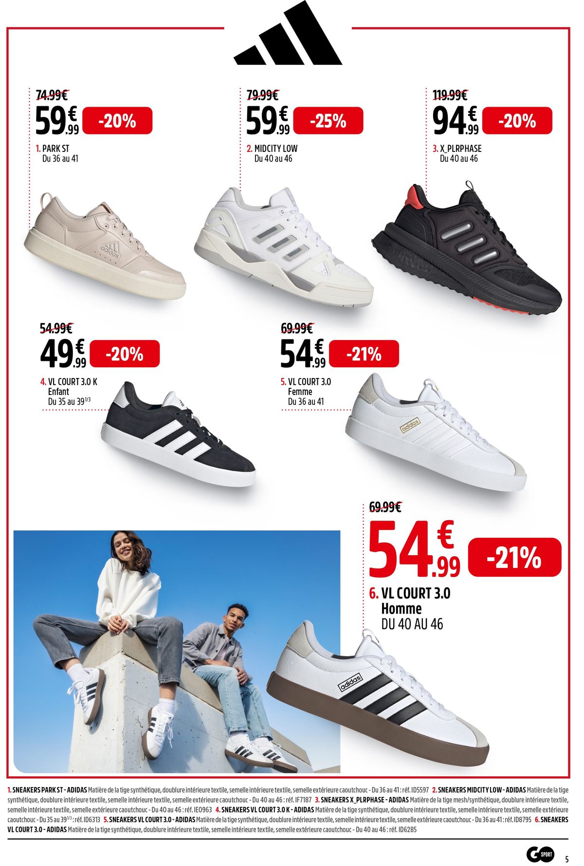 Catalogue Objectif SNEAKERS, page 00005