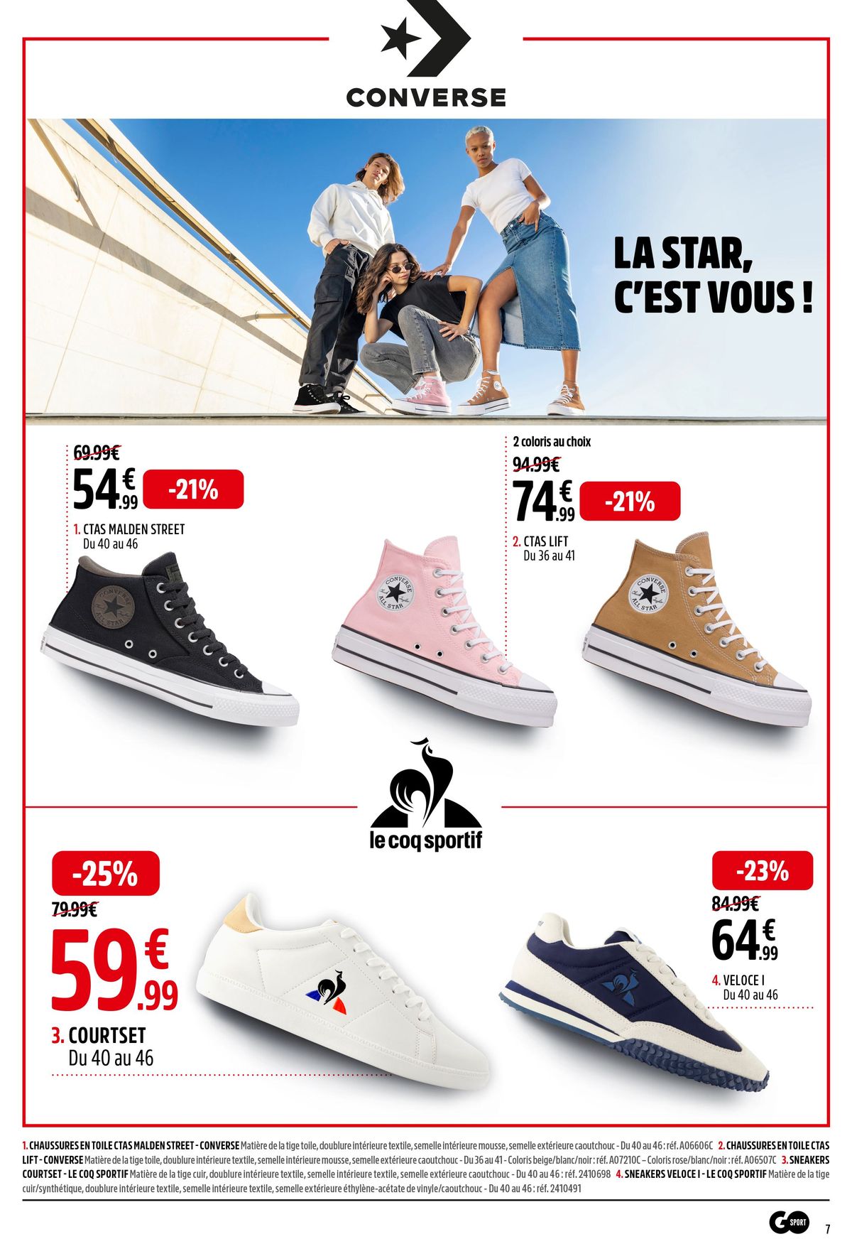 Catalogue Objectif SNEAKERS, page 00007