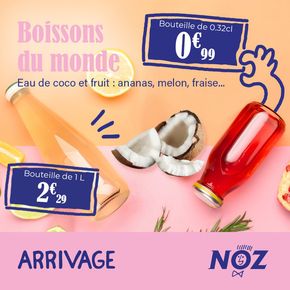 Promos de Bazar et Déstockage à Saint-Étienne | Boissons du monde à base d’eau de coco sur Noz | 22/02/2024 - 26/02/2024