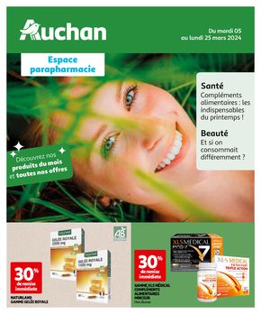 Catalogue Auchan Hypermarché à Puteaux | Les nouveautés du printemps | 05/03/2024 - 25/03/2024