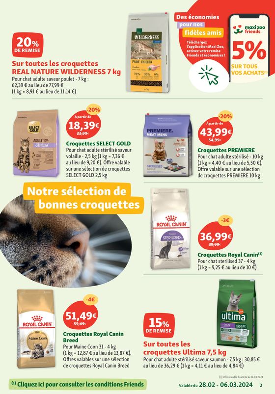 Catalogue Maxi Zoo à Toulouse | Tout pour vos animaux | 28/02/2024 - 06/03/2024
