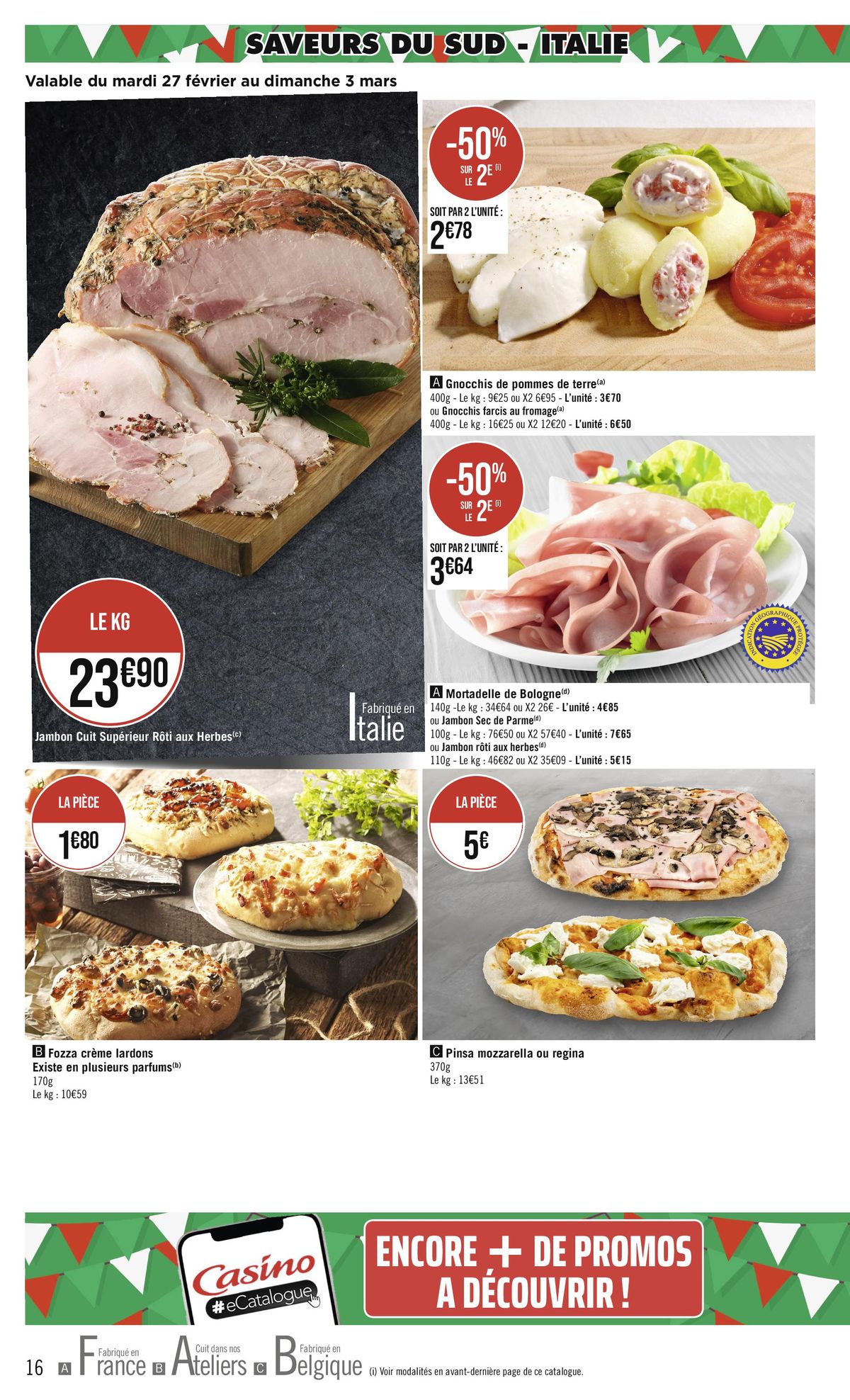 Catalogue Avantage -68% cagnottes sur le 2e, page 00016