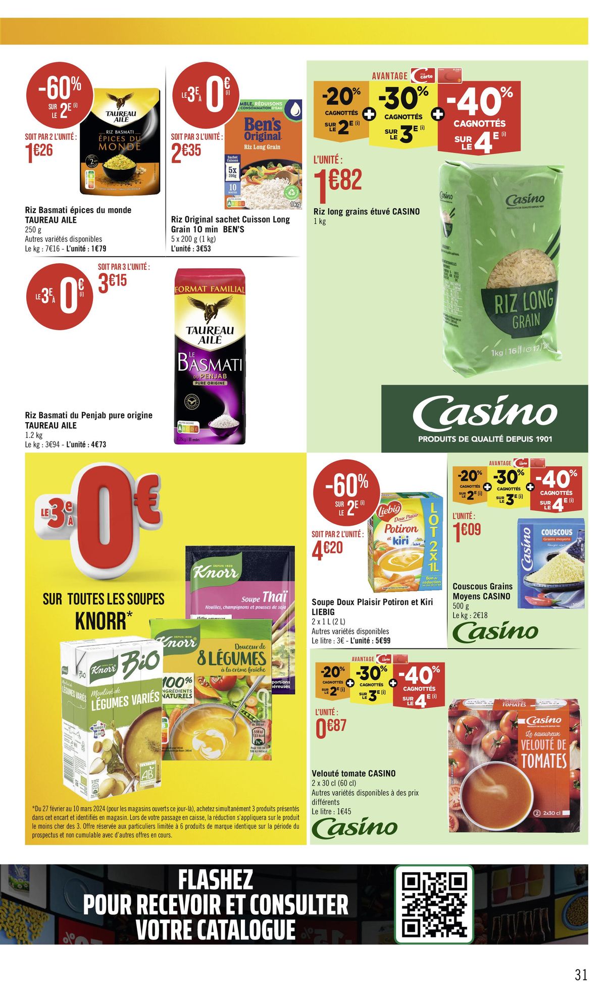 Catalogue Avantage -68% cagnottes sur le 2e, page 00031