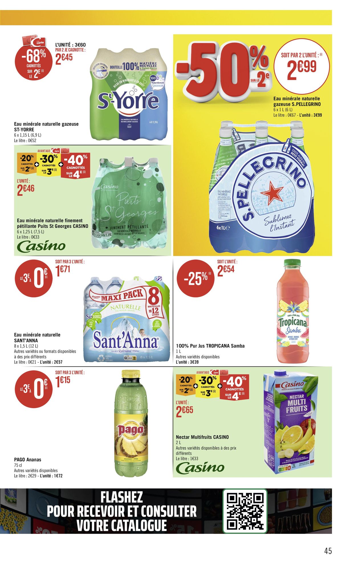 Catalogue Avantage -68% cagnottes sur le 2e, page 00045