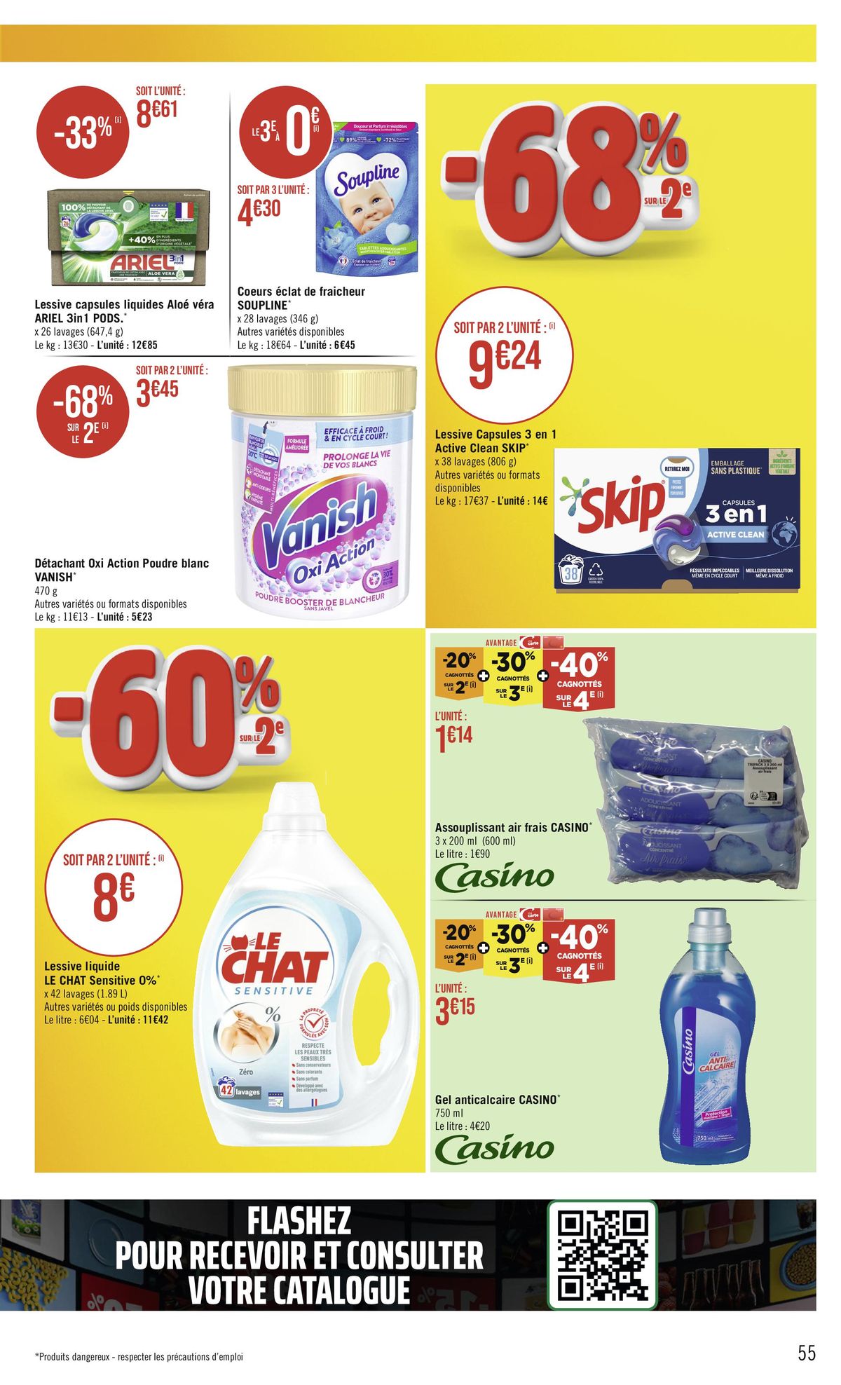 Catalogue Avantage -68% cagnottes sur le 2e, page 00055