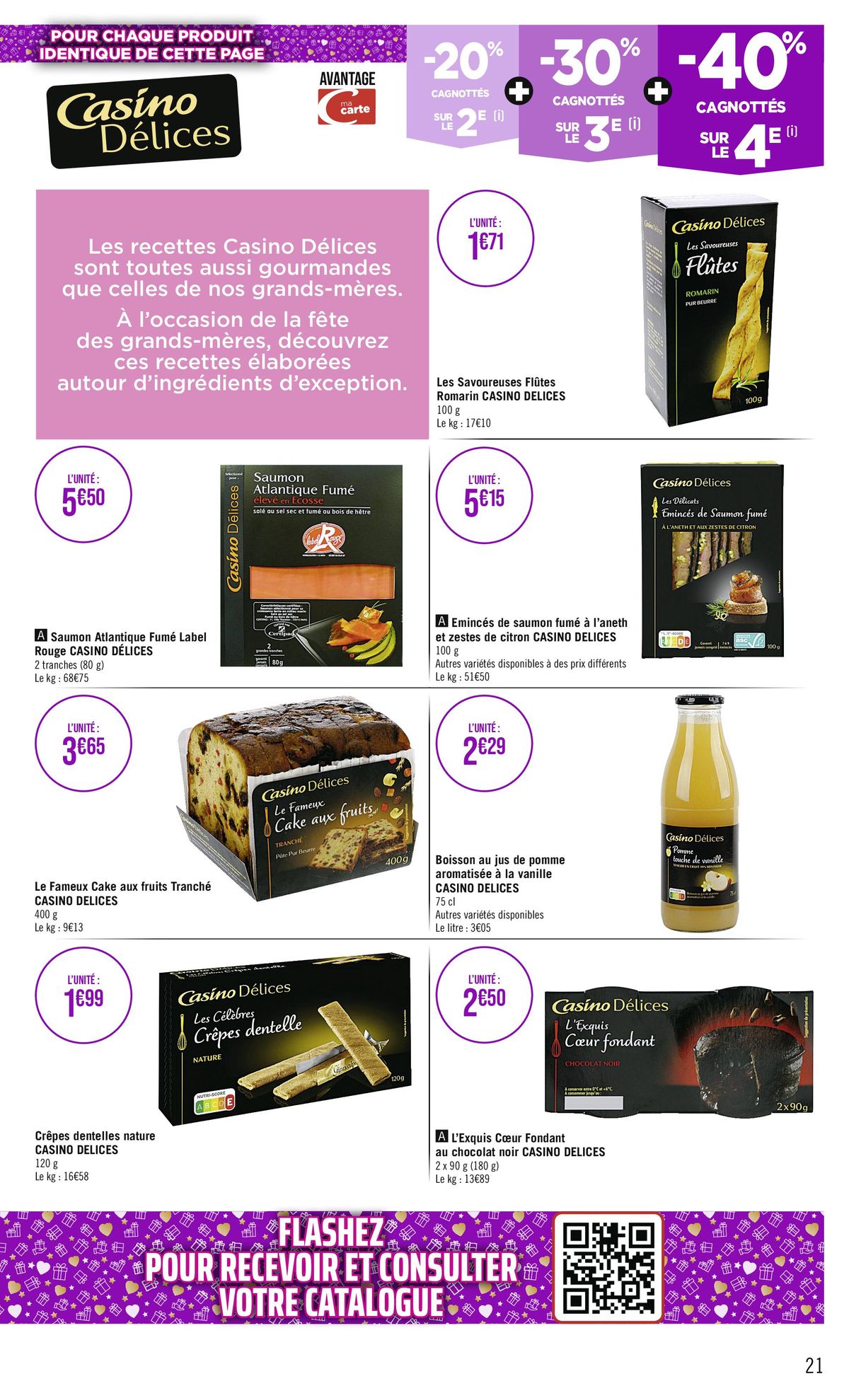 Catalogue Avantage -68% cagnottes sur le 2e, page 00021