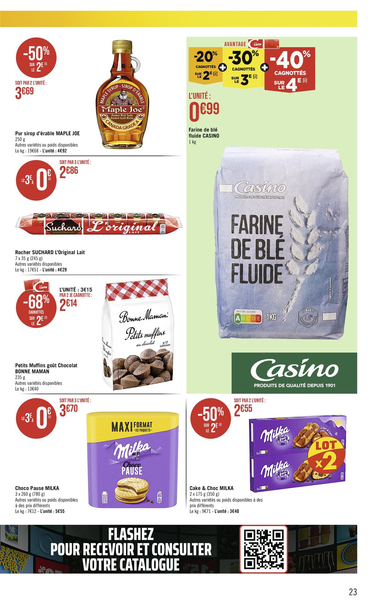 Catalogue Avantage -68% cagnottes sur le 2e, page 00023