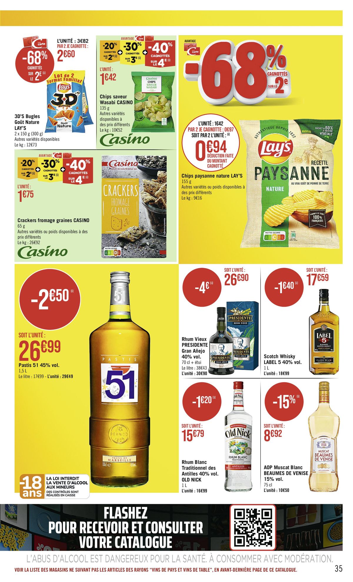 Catalogue Avantage -68% cagnottes sur le 2e, page 00035